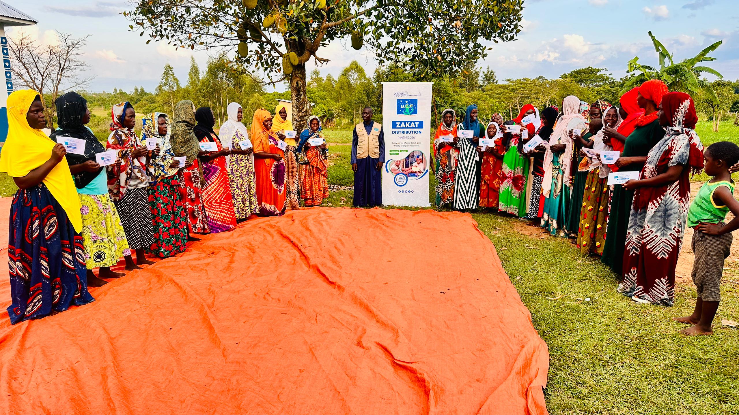 Market trader in Uganda
